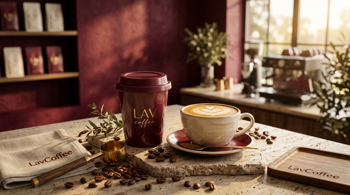 Фирменный кофе LavCoffee и капучино
